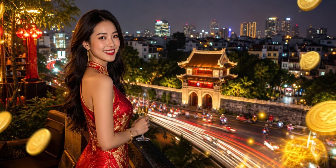 Người dùng tại Hà Nội đăng ký và xác minh tài khoản cá cược trực tuyến trong không gian neon hiện đại
